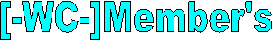 [-WC-]Member's